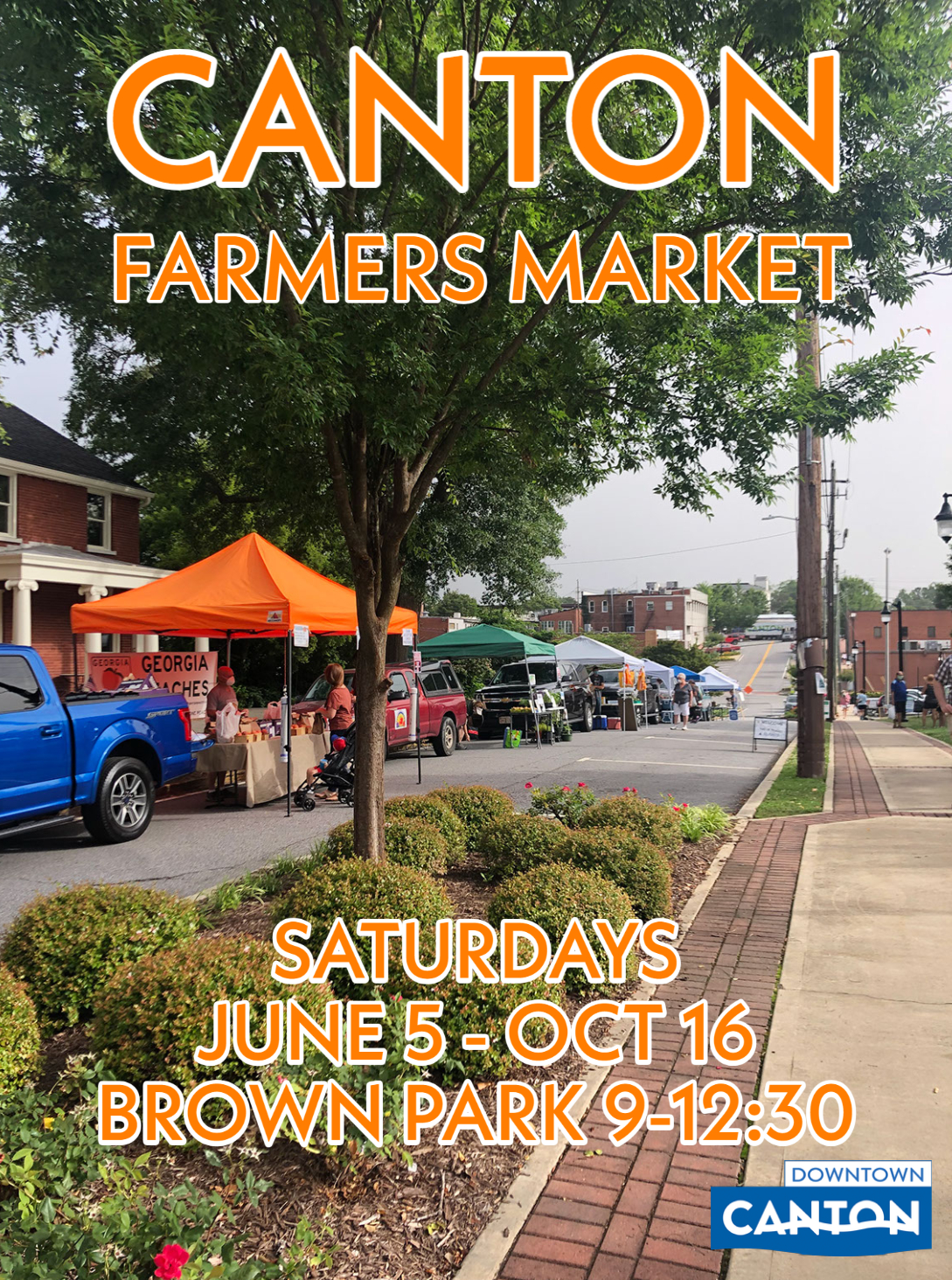 2021 Canton Farmers Market promo