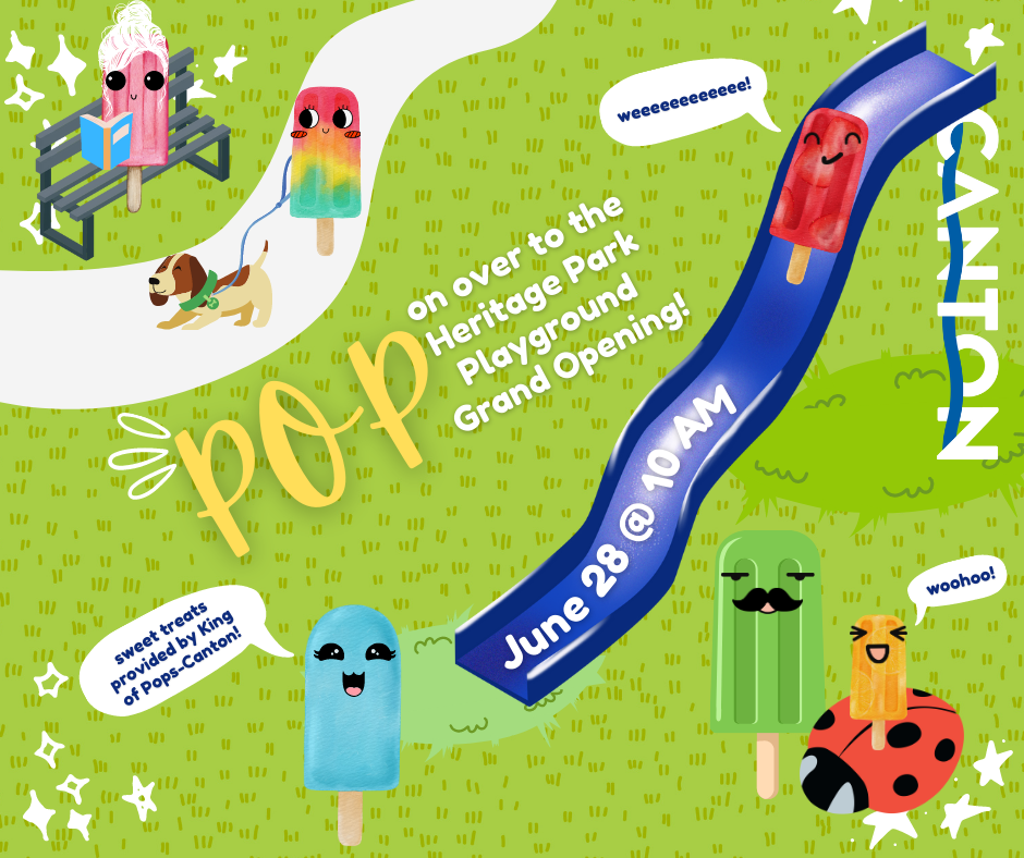 Heritage Park Playground Grand Opening June 28  FB