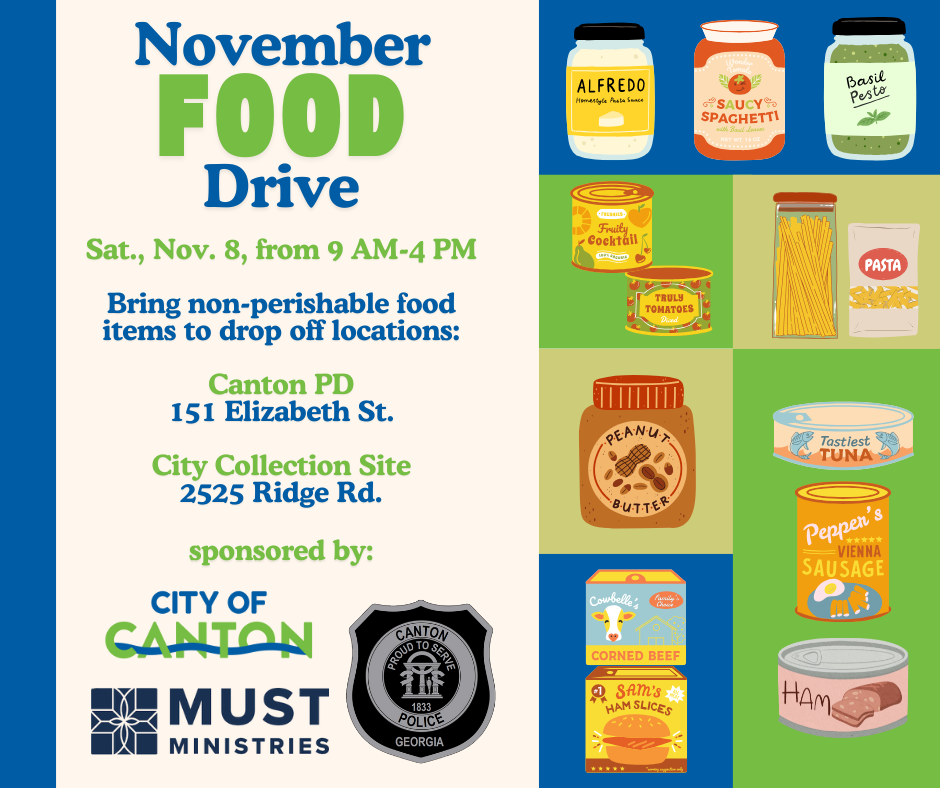 Nov. Food Drive 2025 - Saturday