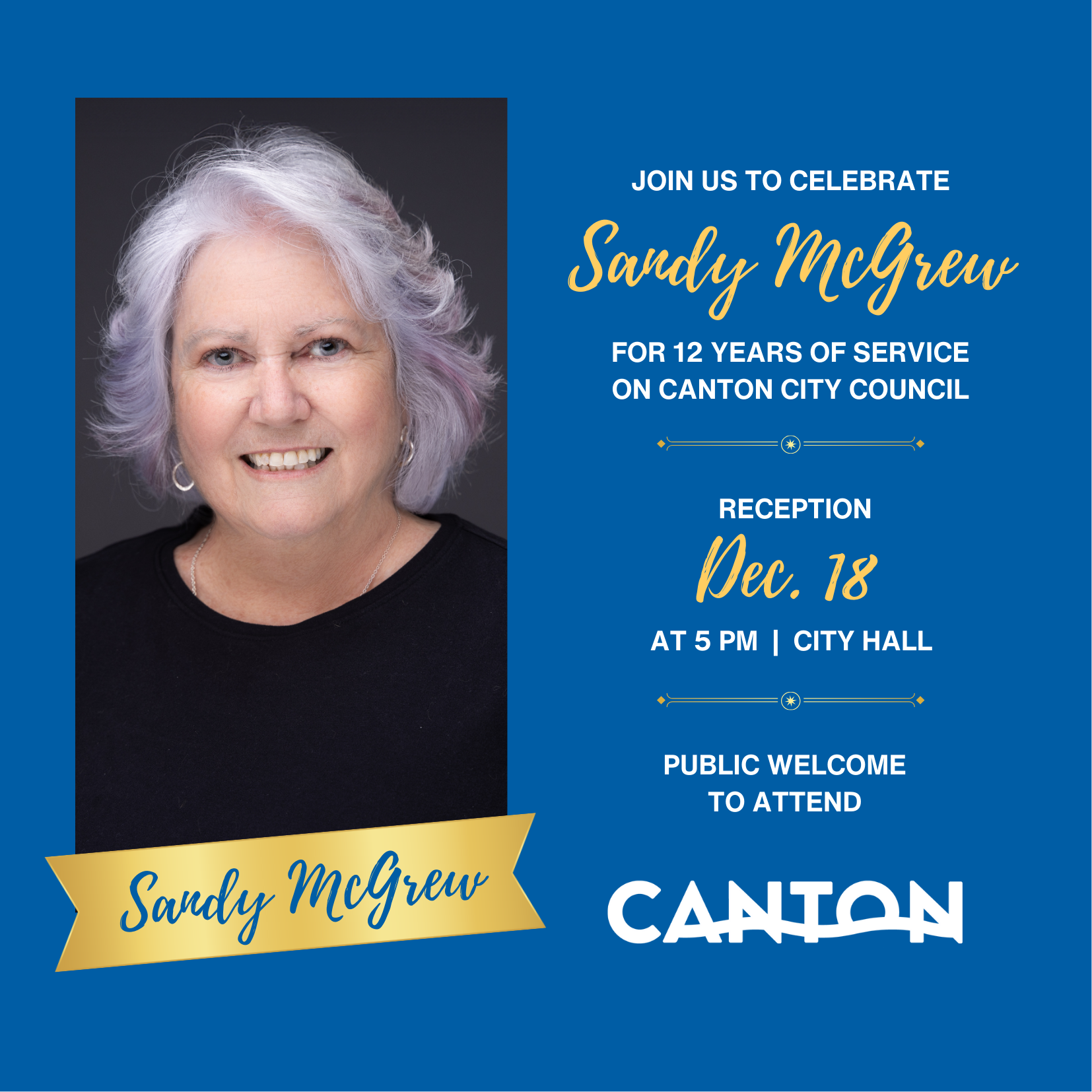 McGrew Council Reception