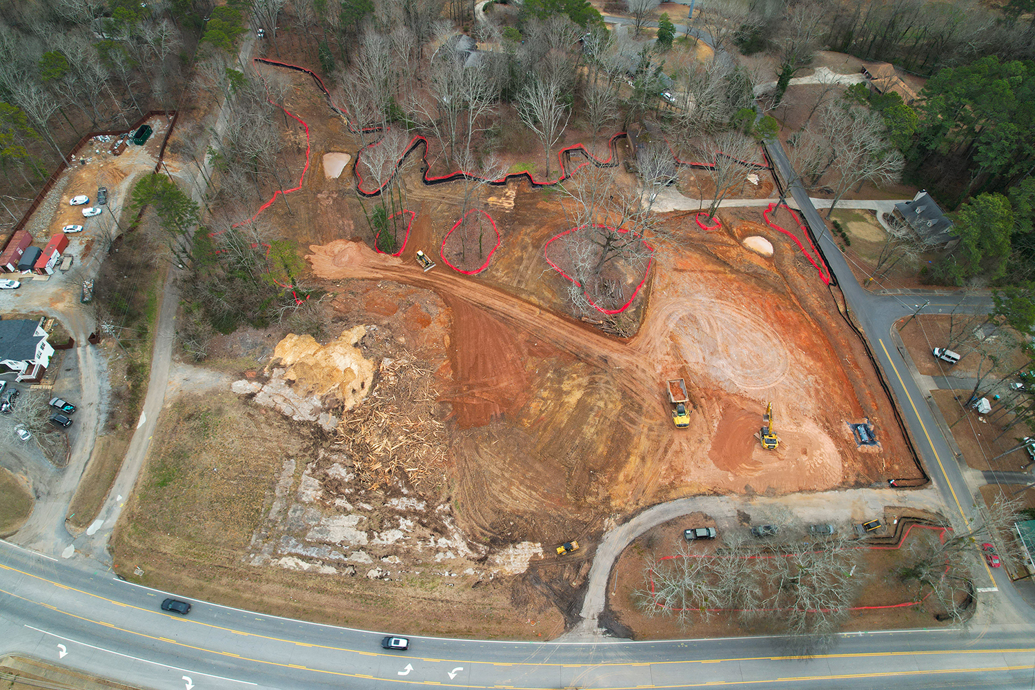 Progress on Site Work at Park in South Canton
